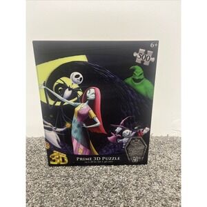 Nightmare Before Christmas 500 Piece Pcs‎ Prime 3D Jigsaw Puzzle Jack & Sally